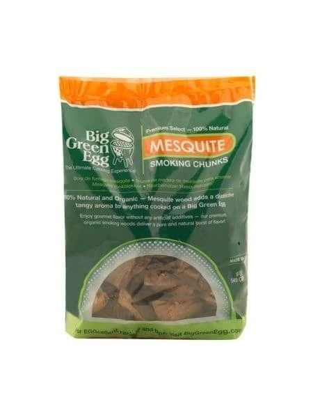 Big Green Egg Mesquite Chunks 3kg 1 Big Green Egg Mesquite Chunks 3kg
