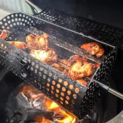 Big Green Egg Ronde Spit Mand, Tumbler Basket Voor Rotisserie -Keuken Grill big green egg ronde spit mand tumbler basket voor 1