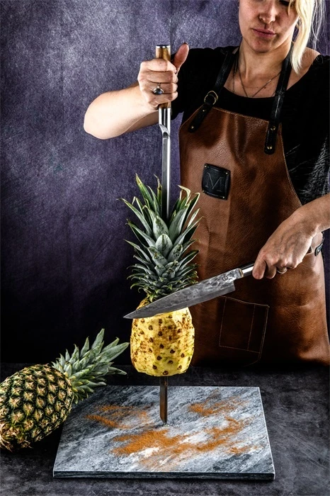 Forged Churrasco Olive Spies V-vorm 6 Forged Churrasco Olive Spies V-vorm - Afbeelding 6