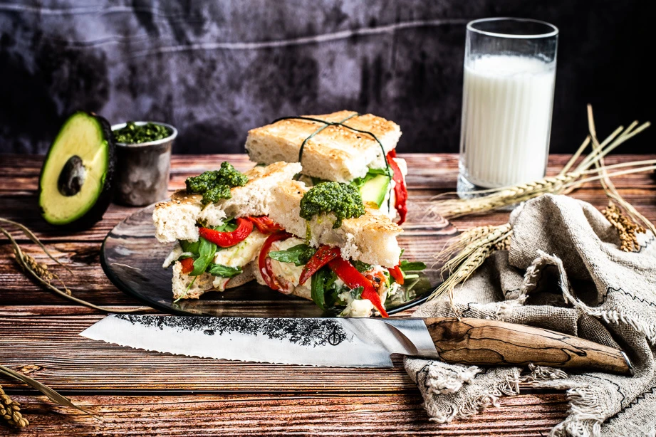 Forged Katai Broodmes 20cm 3 Forged Katai Broodmes 20cm - Afbeelding 3