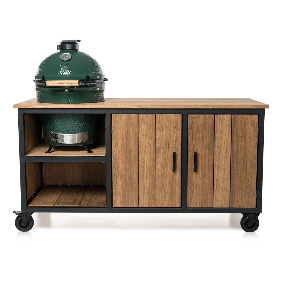 Fraaii Buitenkeukens Stalen Tafel Fraké Inferno 185 X 70 X 86 2 Fraaii Buitenkeukens Stalen Tafel Fraké Inferno 185 X 70 X 86 - Afbeelding 2