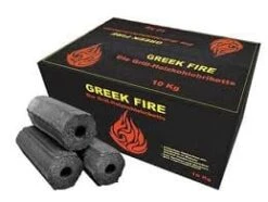 Greek Fire Houtskool Briketten 10 Kg