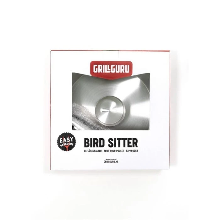 Grill Guru Stainless Steel Bird Sitter (kip Standaard) 2 Grill Guru Stainless Steel Bird Sitter (kip Standaard) - Afbeelding 2