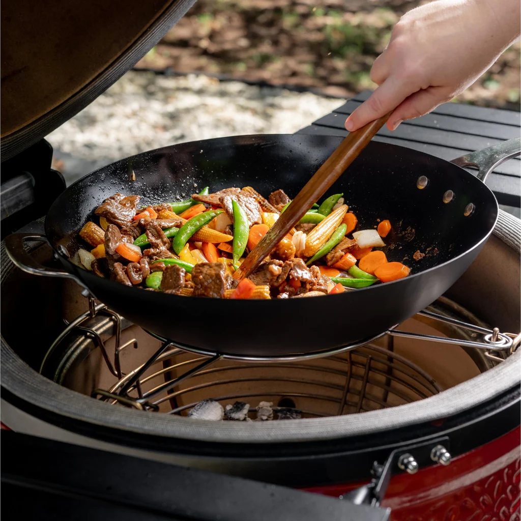 Kamado Joe Karbon Steel Wok 3 Kamado Joe Karbon Steel Wok - Afbeelding 3