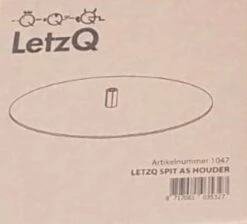 LetzQ Spit As Houder 5 LetzQ Spit As Houder -Keuken Grill letzq spit as houder 2