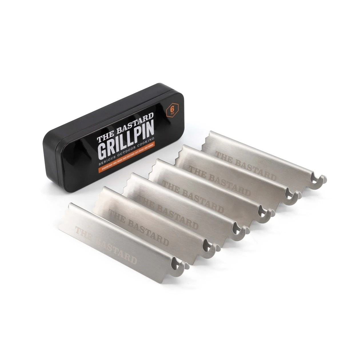 The Bastard Grill Pin Set Sparerib Rek 1 The Bastard Grill Pin Set Sparerib Rek