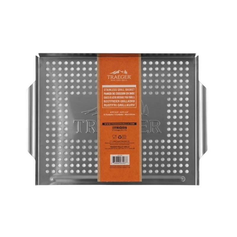 Traeger RVS Grillmand 2 Traeger RVS Grillmand - Afbeelding 2