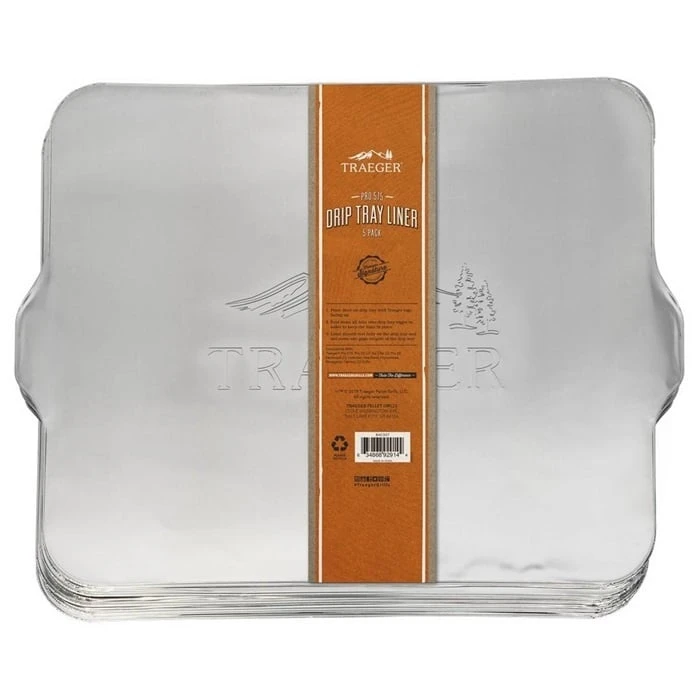 Traeger Tray Liner 5 Pack/ Lekbak- Timberline 850 1 Traeger Tray Liner 5 Pack/ Lekbak- Timberline 850