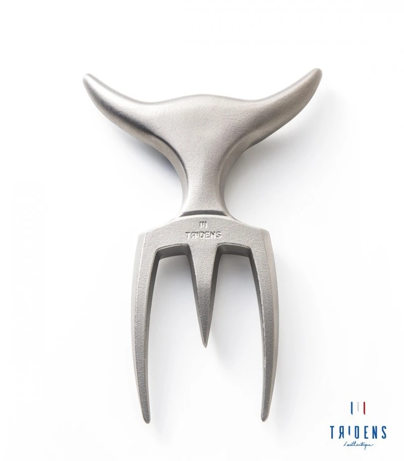 Tridens Raw Brushed Fork In Beechwood Base 1 Tridens Raw Brushed Fork In Beechwood Base